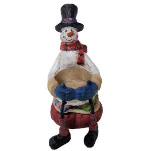Christmas Snowman Tealight Candle Holder MSC International Dangling Delites